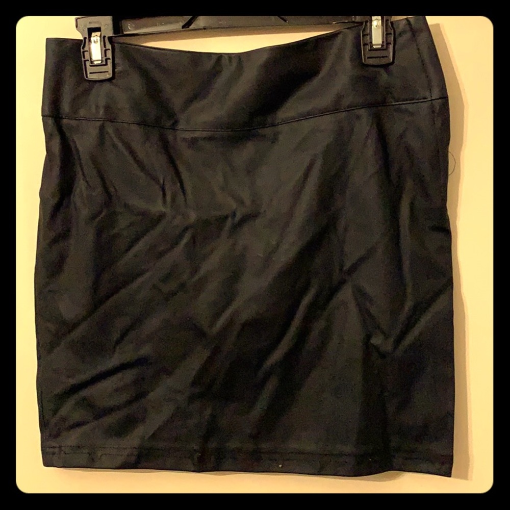 Leather skirt